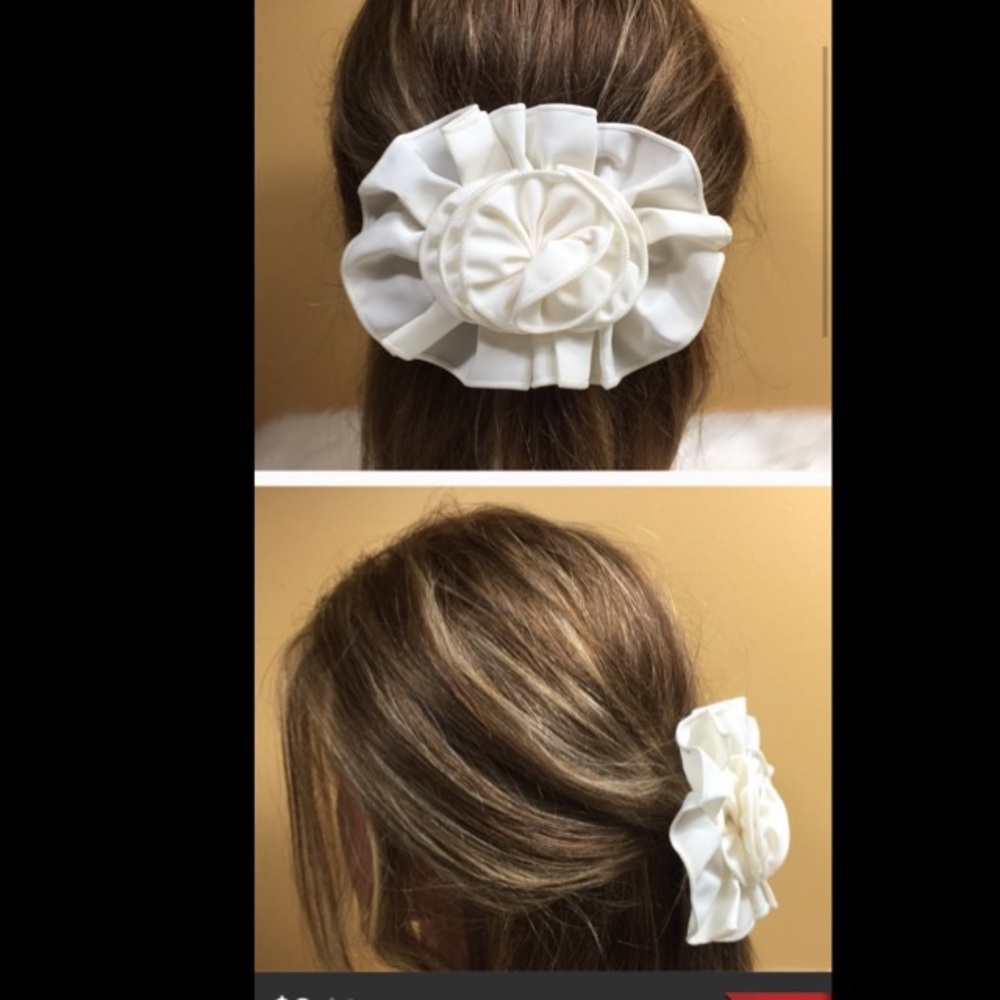 Vintage look prairie style hair clip barrette